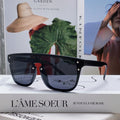 LOUIS VUITTON WAIMEA SUNGLASSES 581360 IN BLACK ACETATE