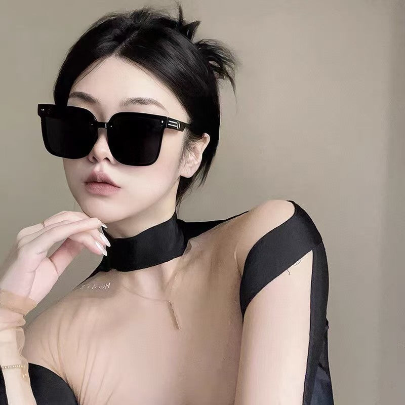 DIOR MONTAIGNE SUNGLASS 560862 IN BLACK ACETATE
