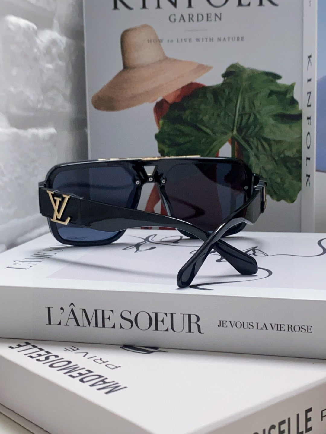 LOUIS VUITTON EVIDENCE SUNGLASSES 574719 IN BLACK ACETATE