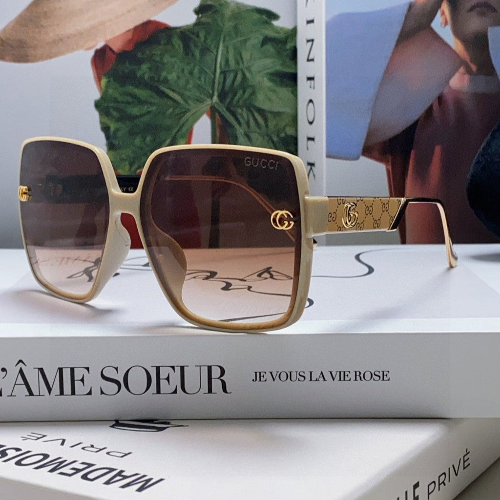 SQUARE FRAME SUNGLASSES 567447 IN ACETATE