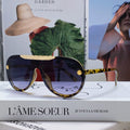 LOUIS VUITTON BLACKWOOD SUNGLASSES 567459 IN YELLOW HAVANA ACETATE GOLD METAL