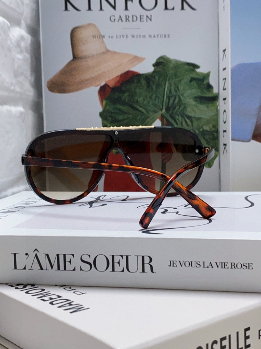 LOUIS VUITTON BLACKWOOD SUNGLASSES 567460 IN HAVANA ACETATE GOLD METAL