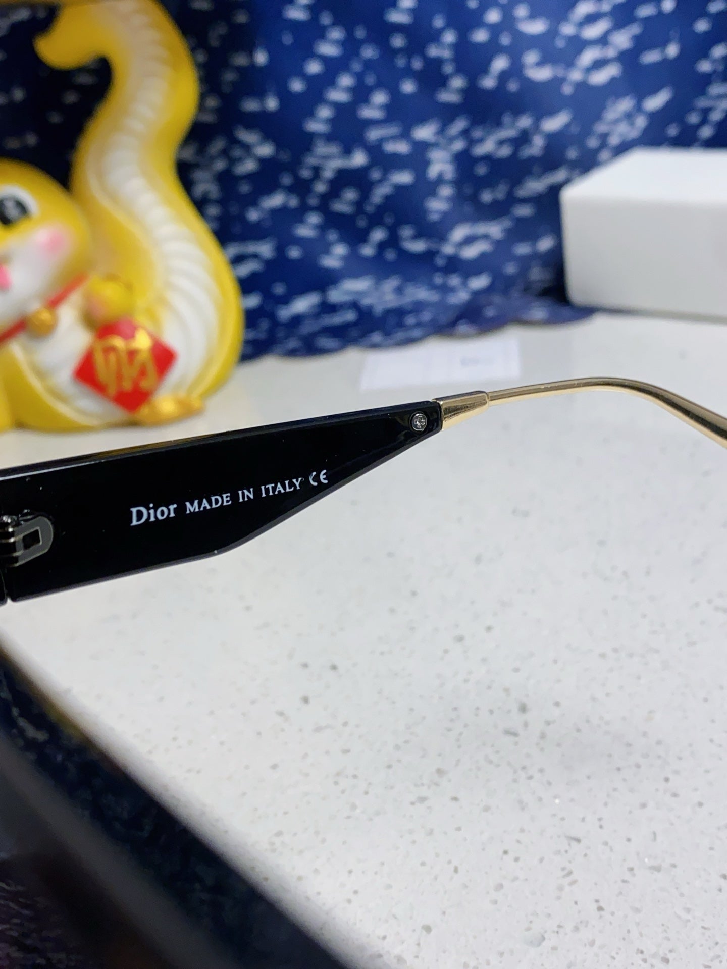 DIOR MONTAIGNE SUNGLASS CLUB M7U IN BLACK ACETATE