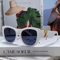LOUIS VUITTON ICON CAT EYE SUNGLASSES 570248 IN WHITE ACETATE