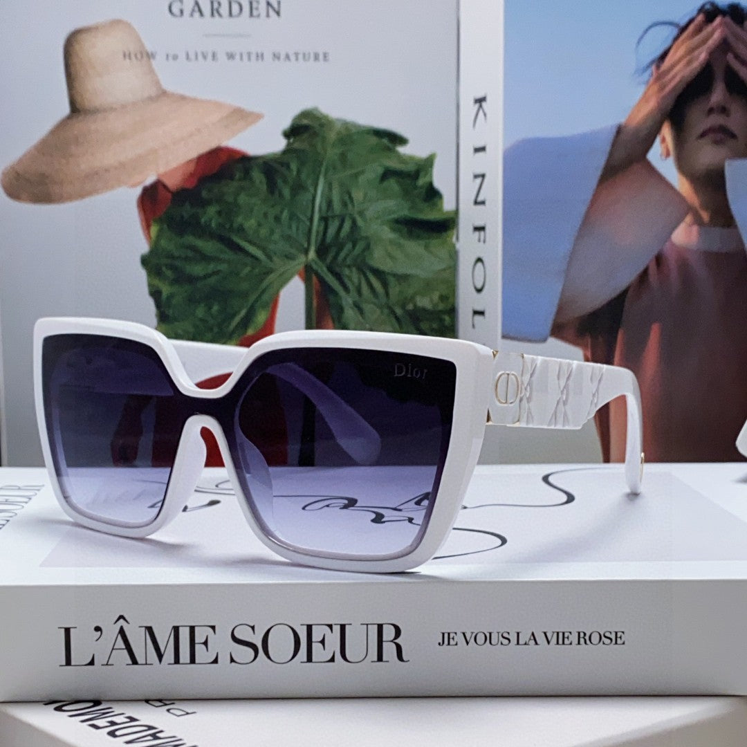 DIOR LADY 95.22 S2F SUNGLASS 571584 IN WHITE ACETATE