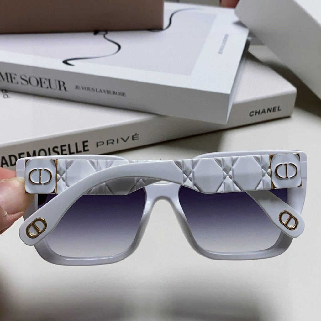 DIOR LADY 95.22 S2F SUNGLASS 571584 IN WHITE ACETATE