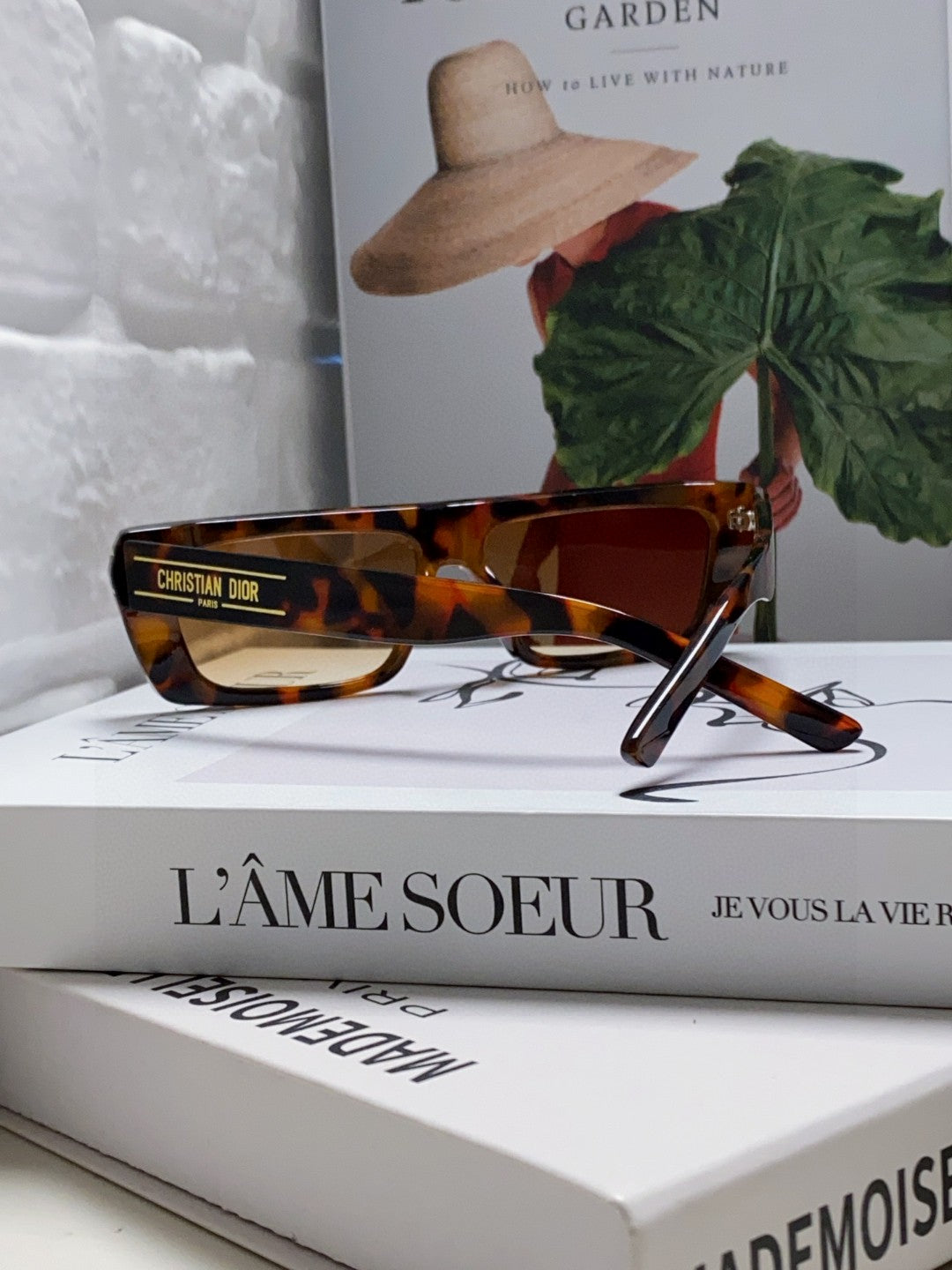 DIOR SIGNATURE SUNGLASS 571587 IN HAVANA ACETATE