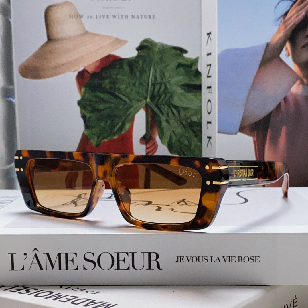 DIOR SIGNATURE SUNGLASS 571587 IN HAVANA ACETATE
