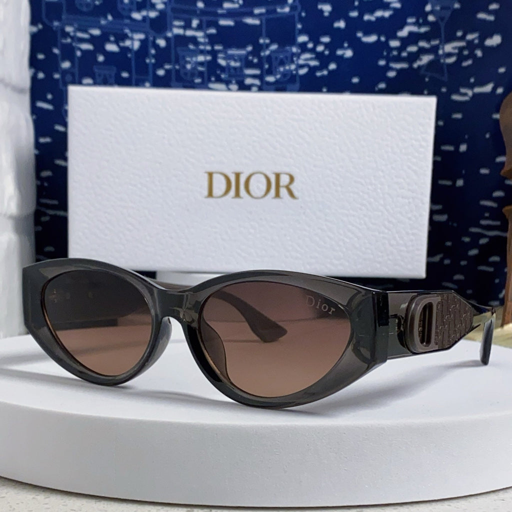 DIOR MONTAIGNE SUNGLASS 578112 IN BROWN ACETATE
