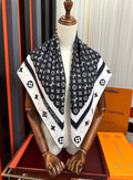 LOUIS VUITTON LV SCARF 90 CM IN SILK 732040