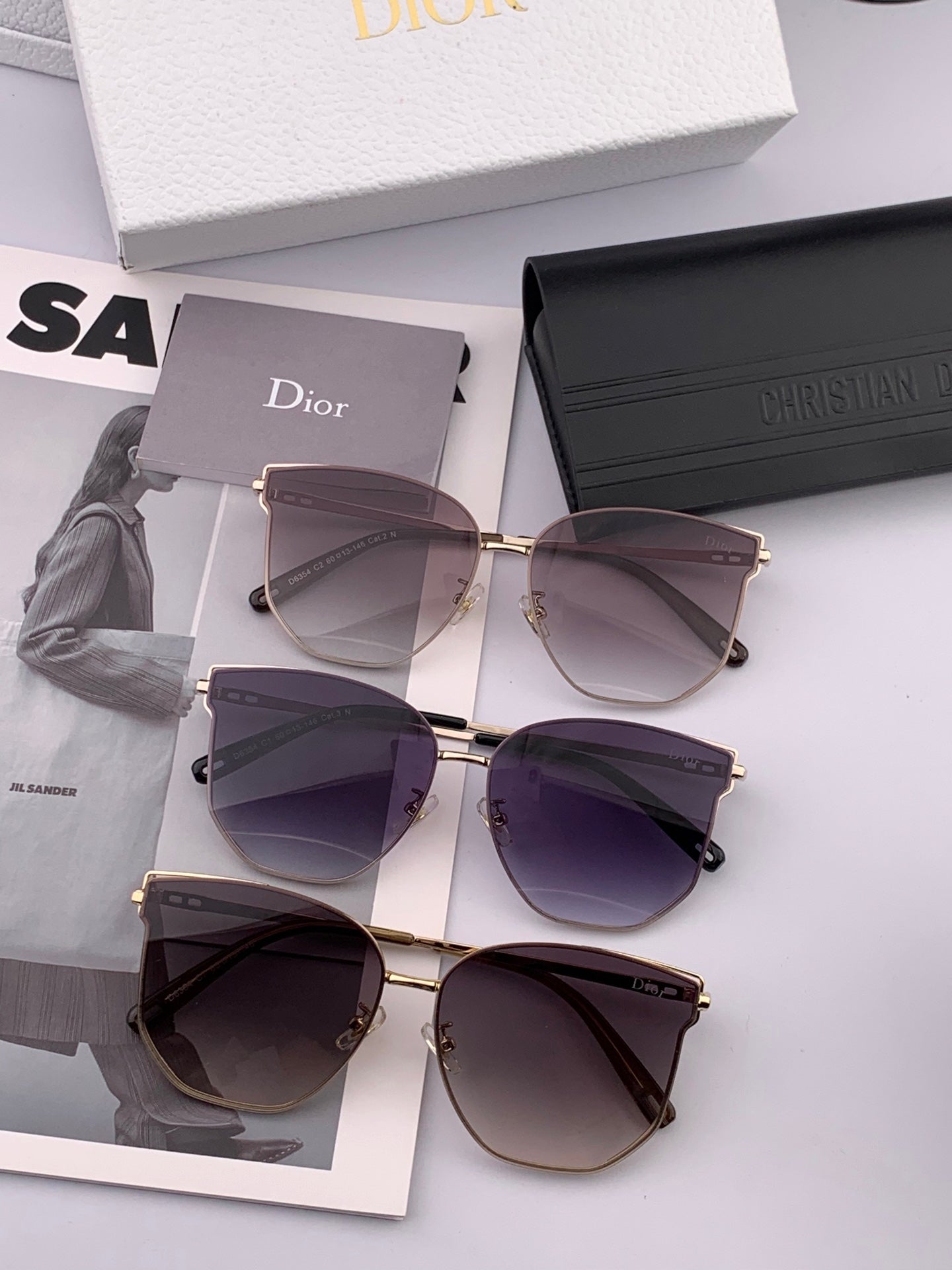 DIOR MONTAIGNE SUNGLASS CD4635 IN ACETATE