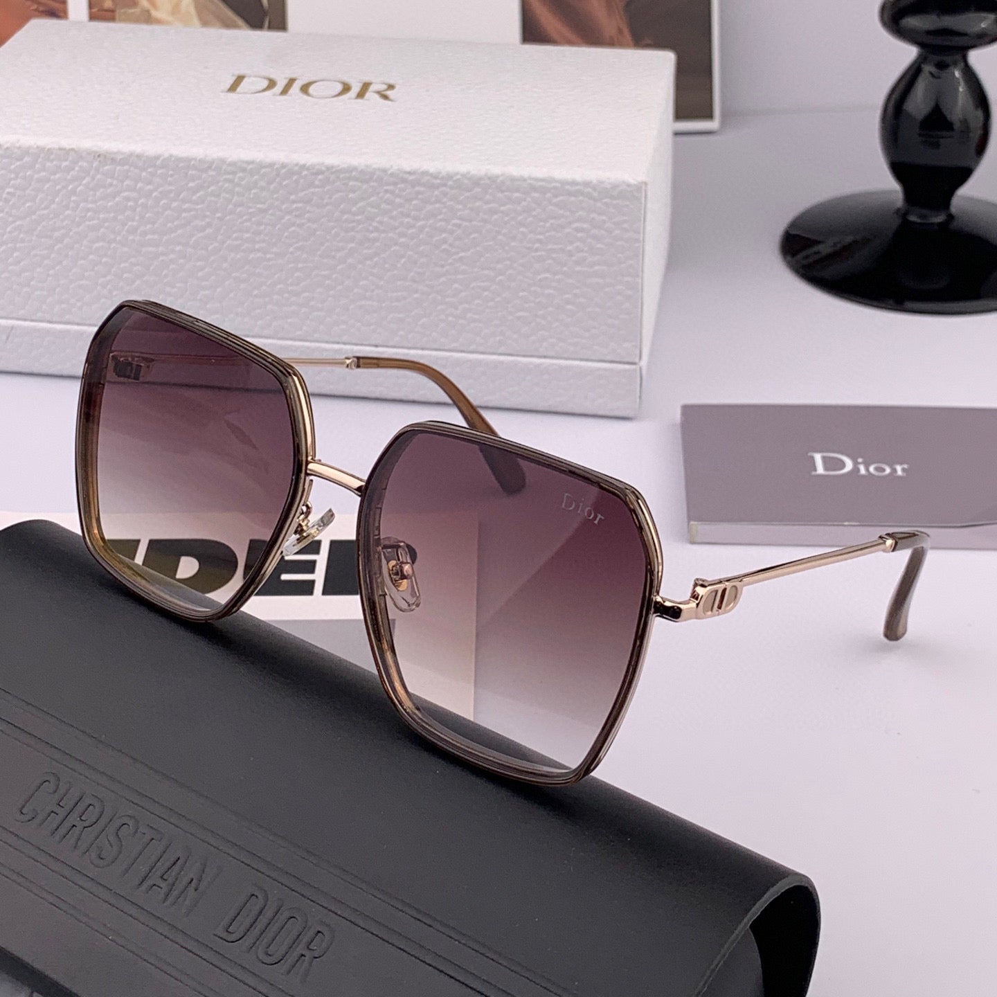 DIOR MONTAIGNE SUNGLASS D7635 IN METAL