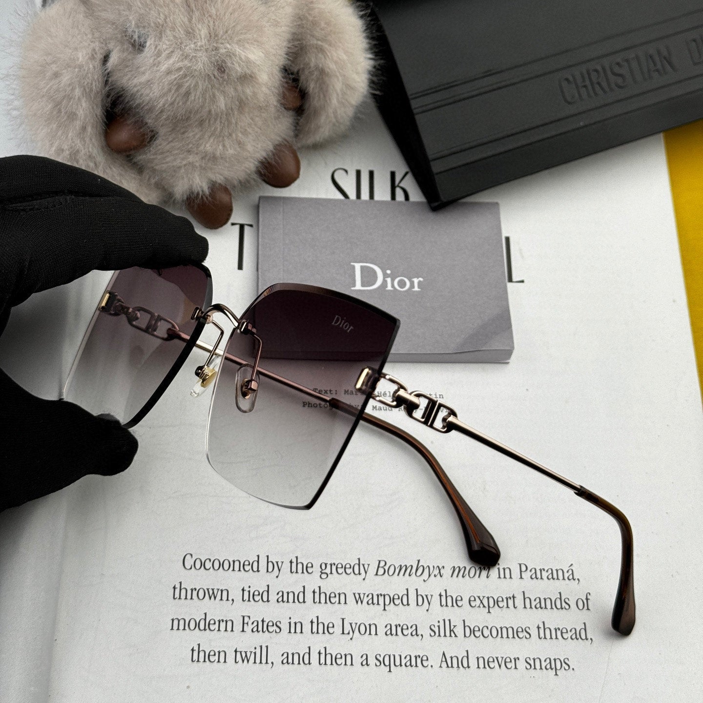 DIOR MONTAIGNE SUNGLASS CD3641 IN METAL