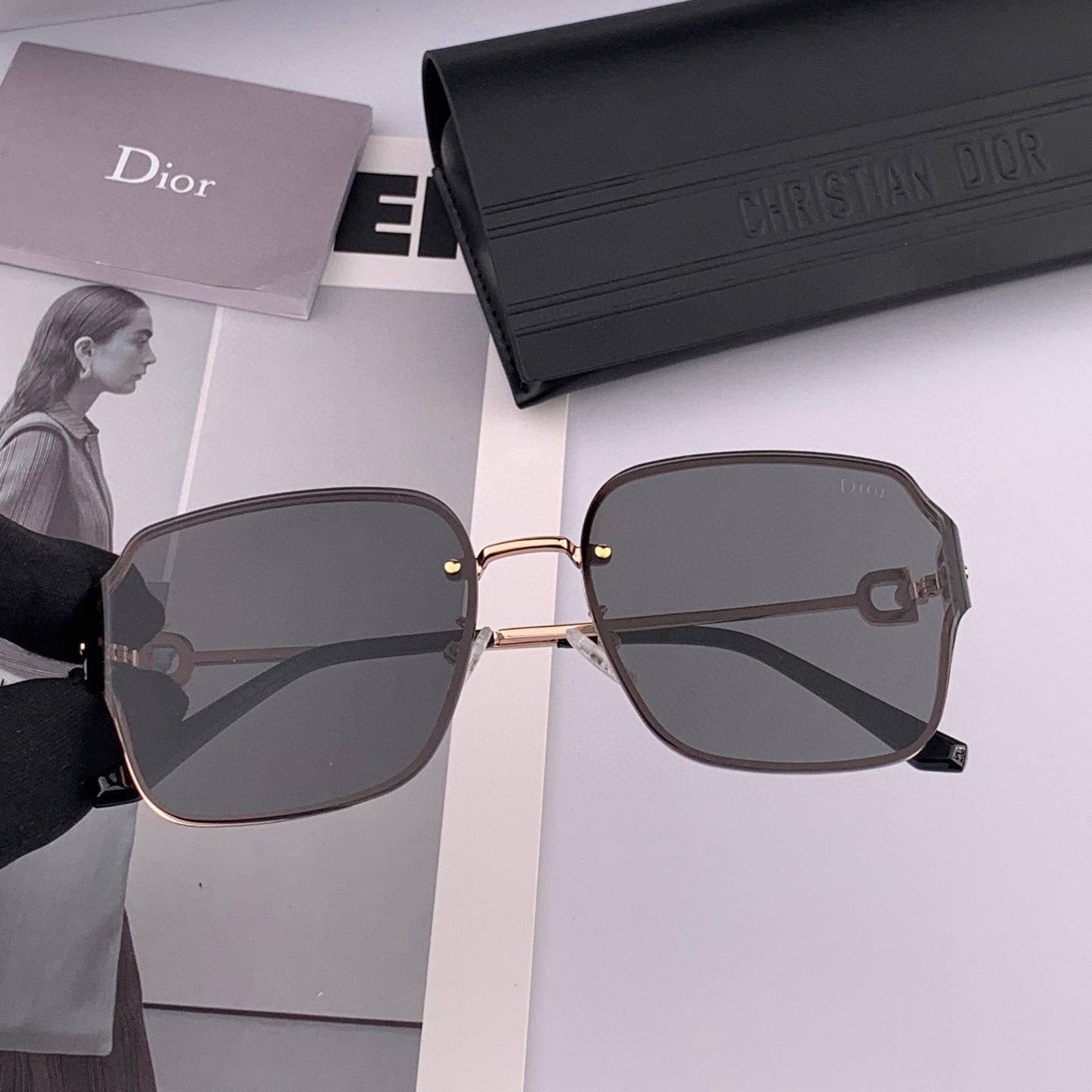 DIOR MONTAIGNE SUNGLASS CD95810 IN METAL