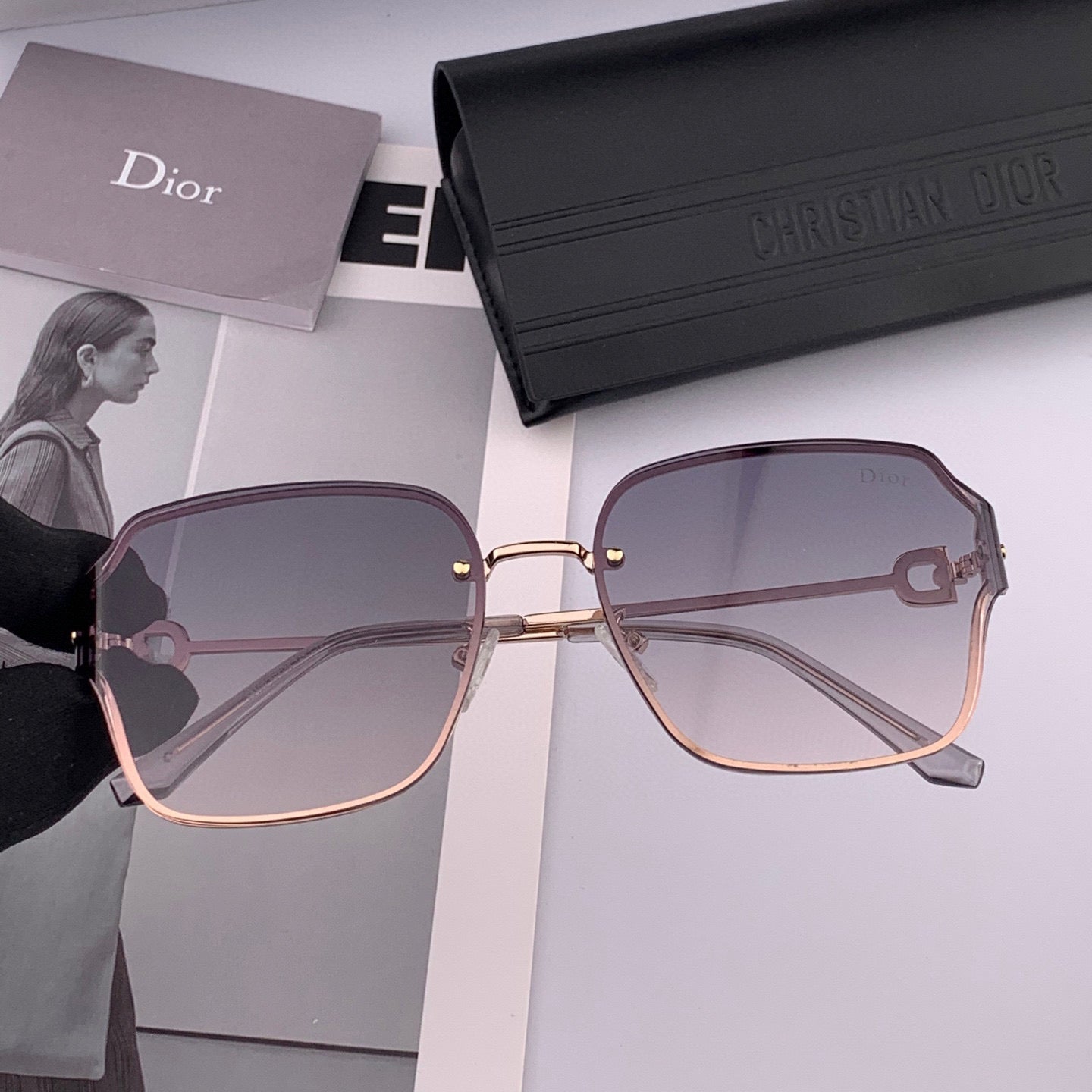 DIOR MONTAIGNE SUNGLASS CD95810 IN METAL