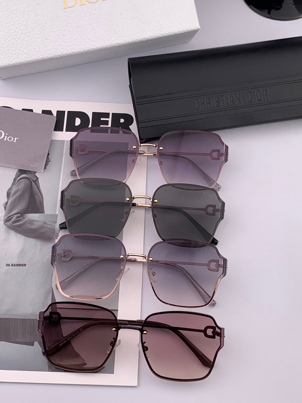 DIOR MONTAIGNE SUNGLASS CD95810 IN METAL