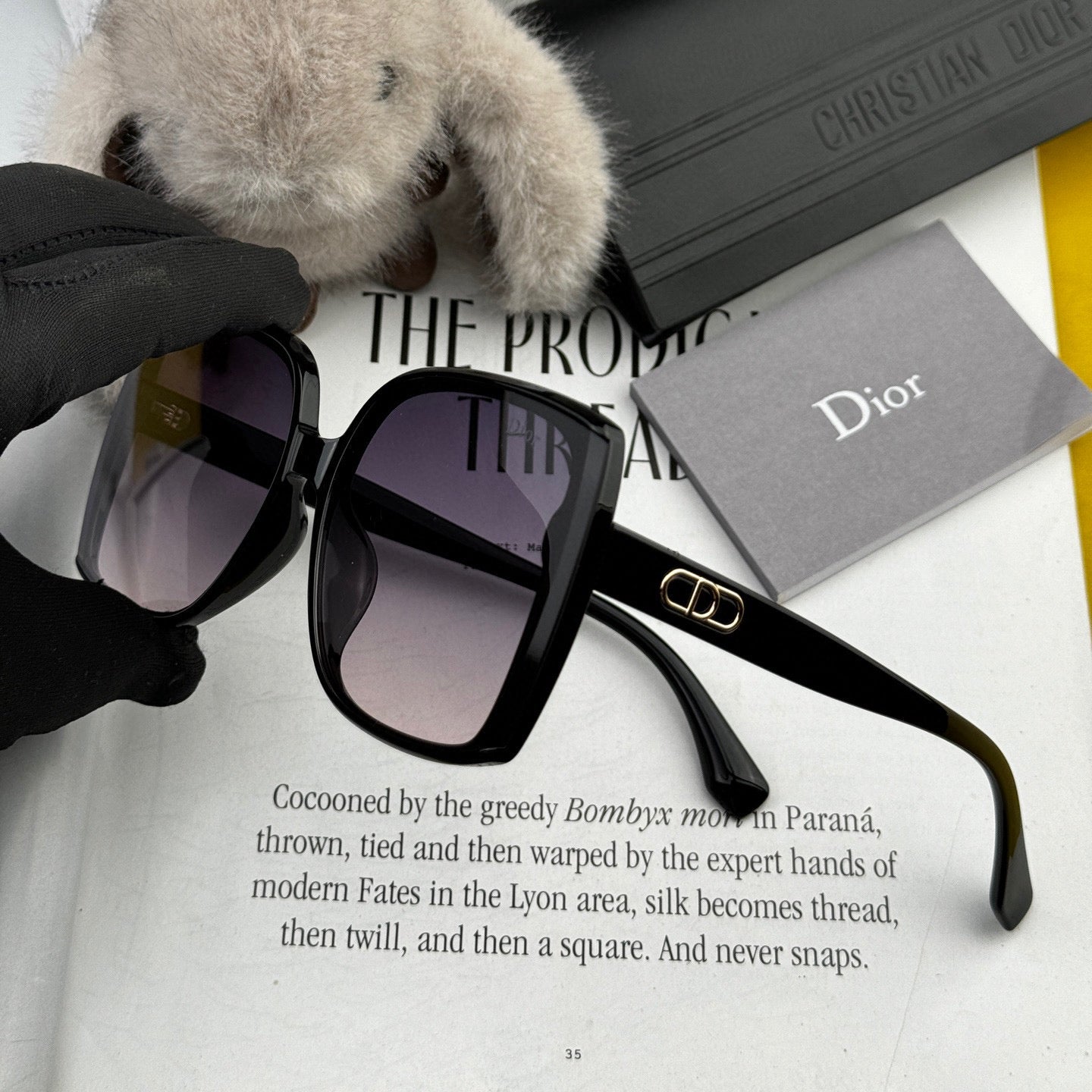 DIOR MONTAIGNE SUNGLASS CD3311 IN ACETATE