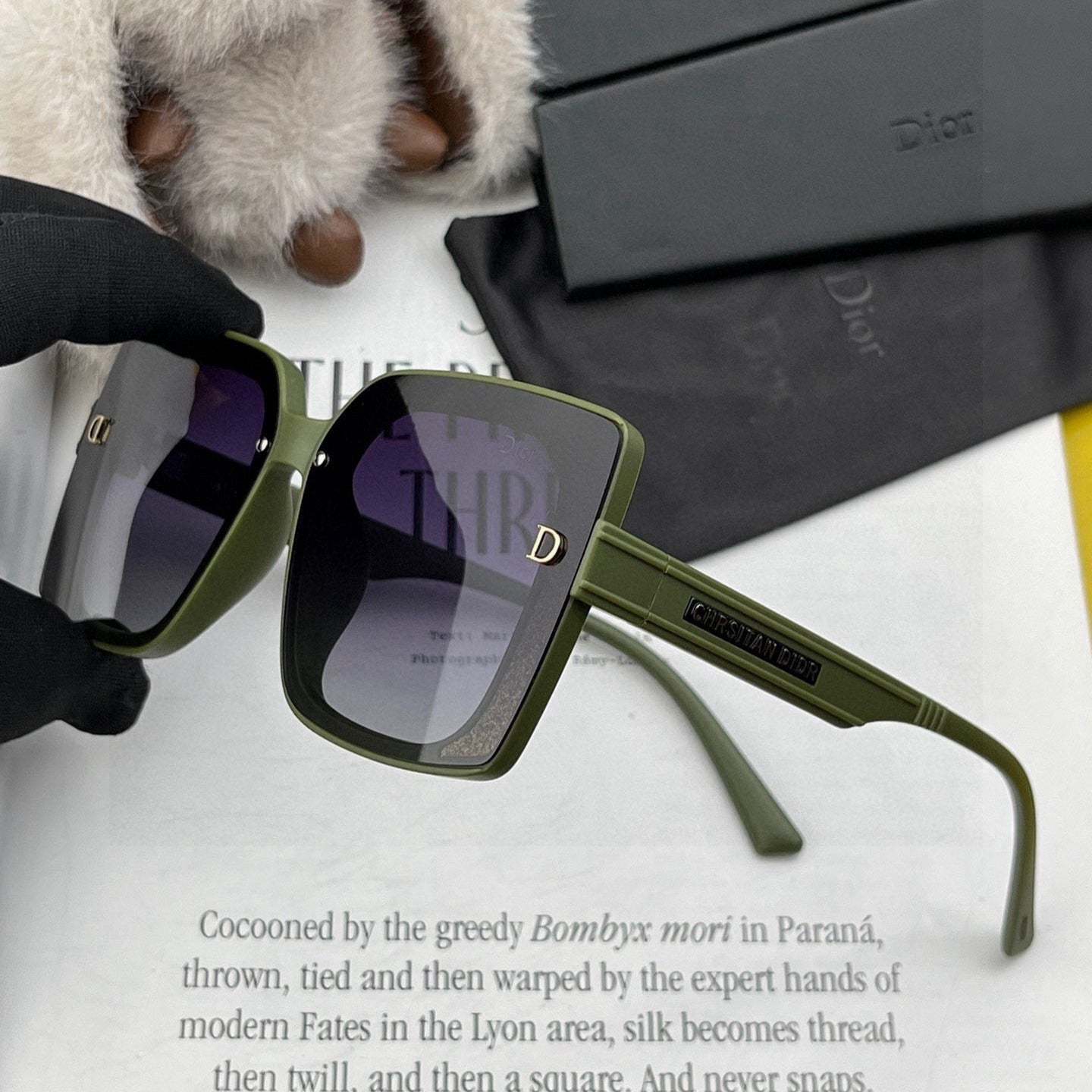 DIOR MONTAIGNE SUNGLASS CD1615 IN ACETATE