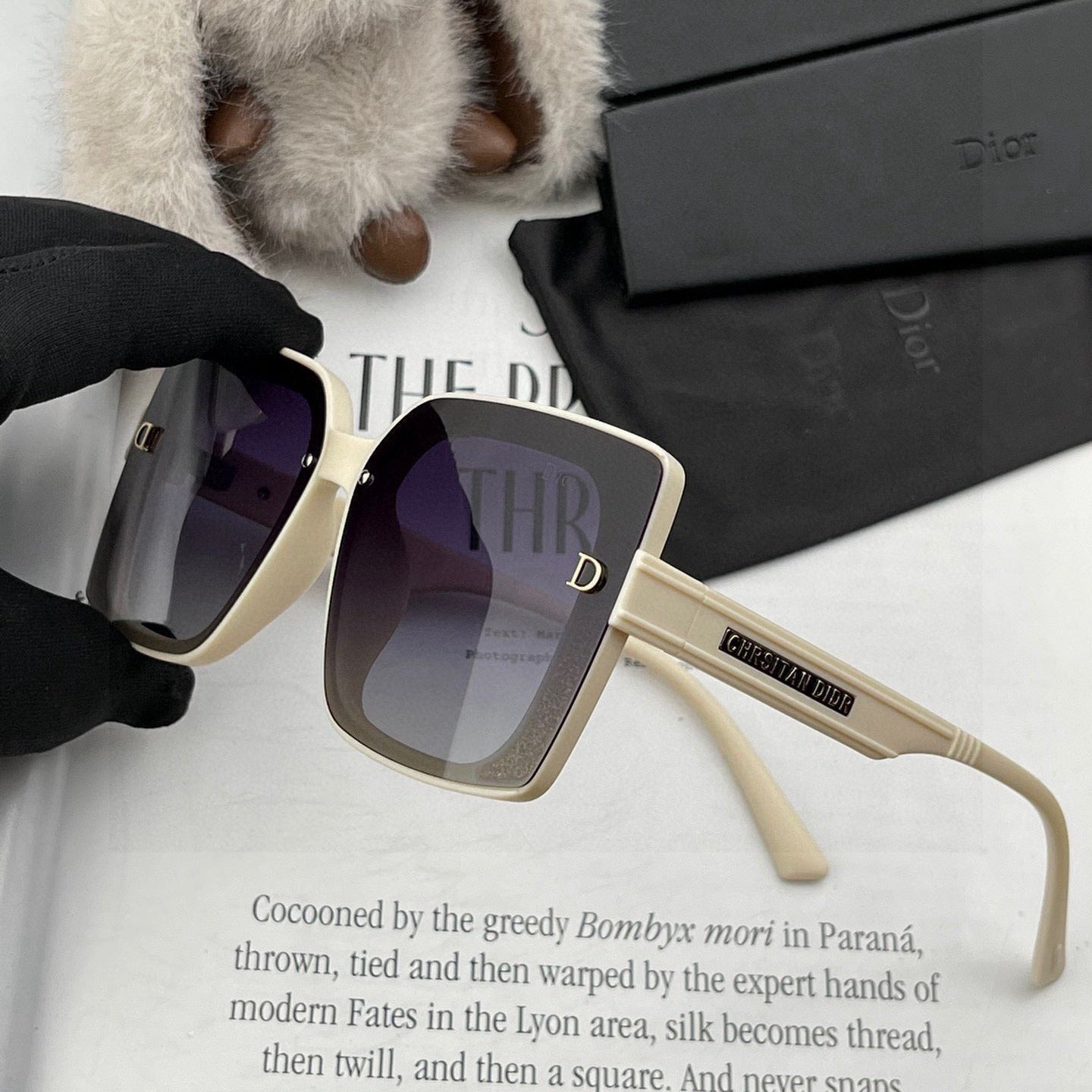 DIOR MONTAIGNE SUNGLASS CD1615 IN ACETATE