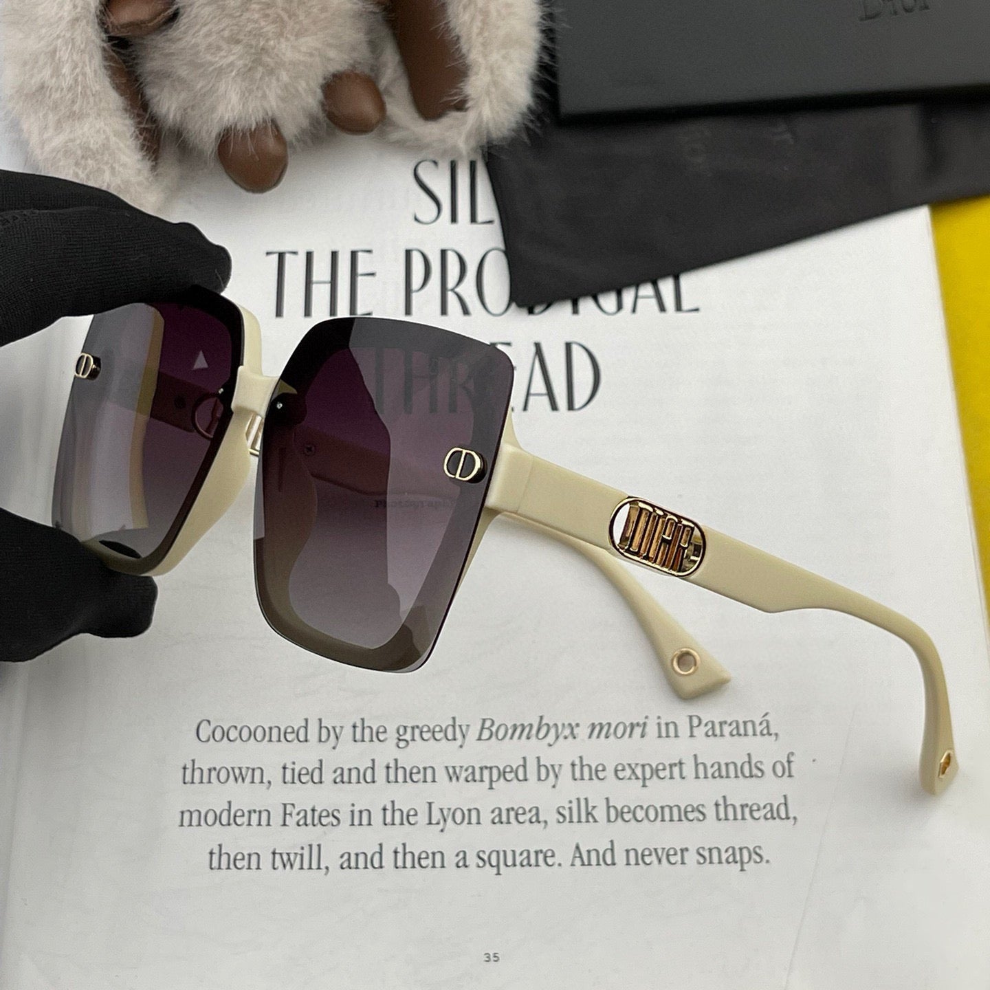 DIOR MONTAIGNE SUNGLASS CD5610 IN ACETATE