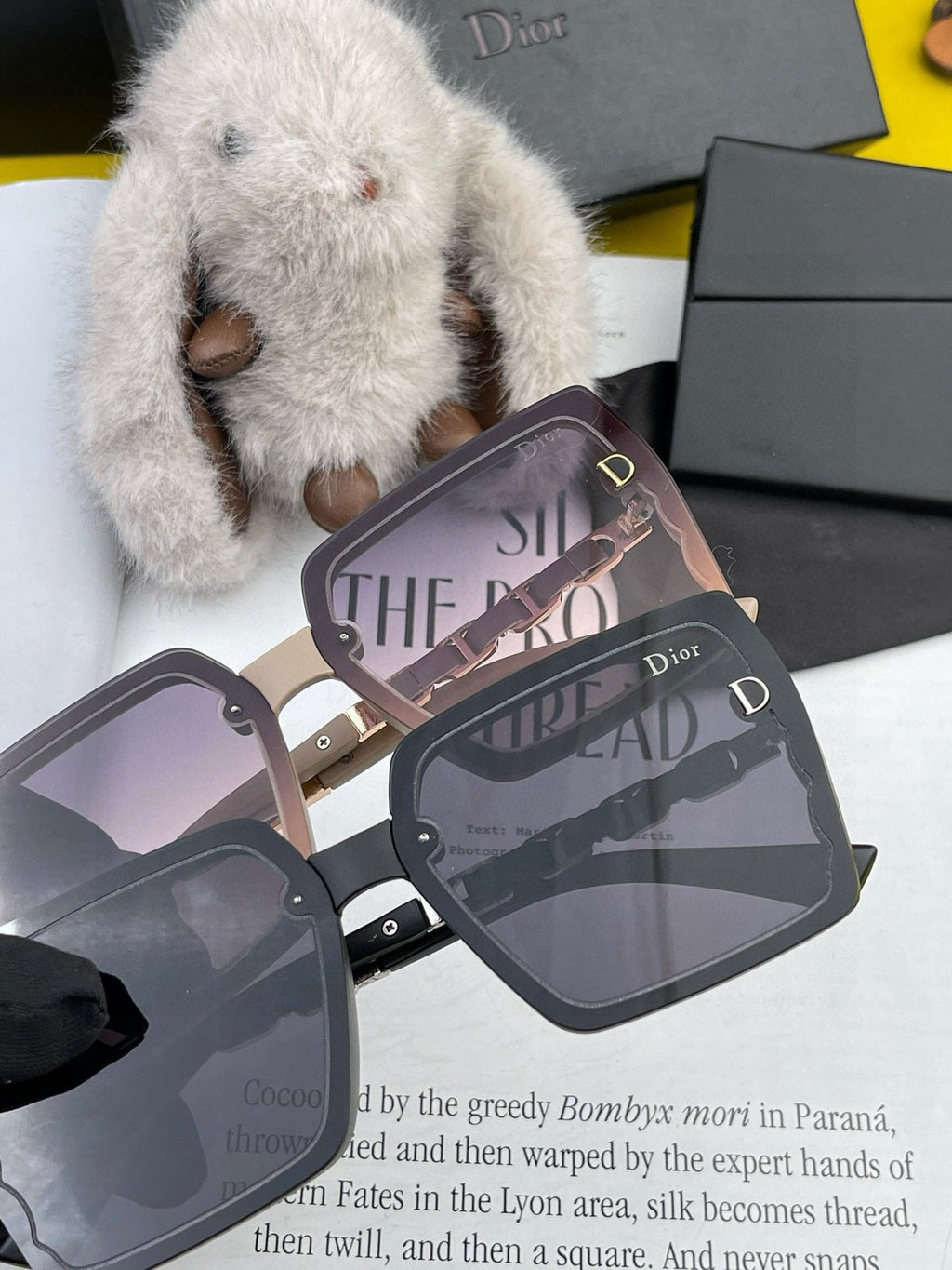 DIOR MONTAIGNE SUNGLASS CD5302 IN ACETATE EMBOSSED LOGO