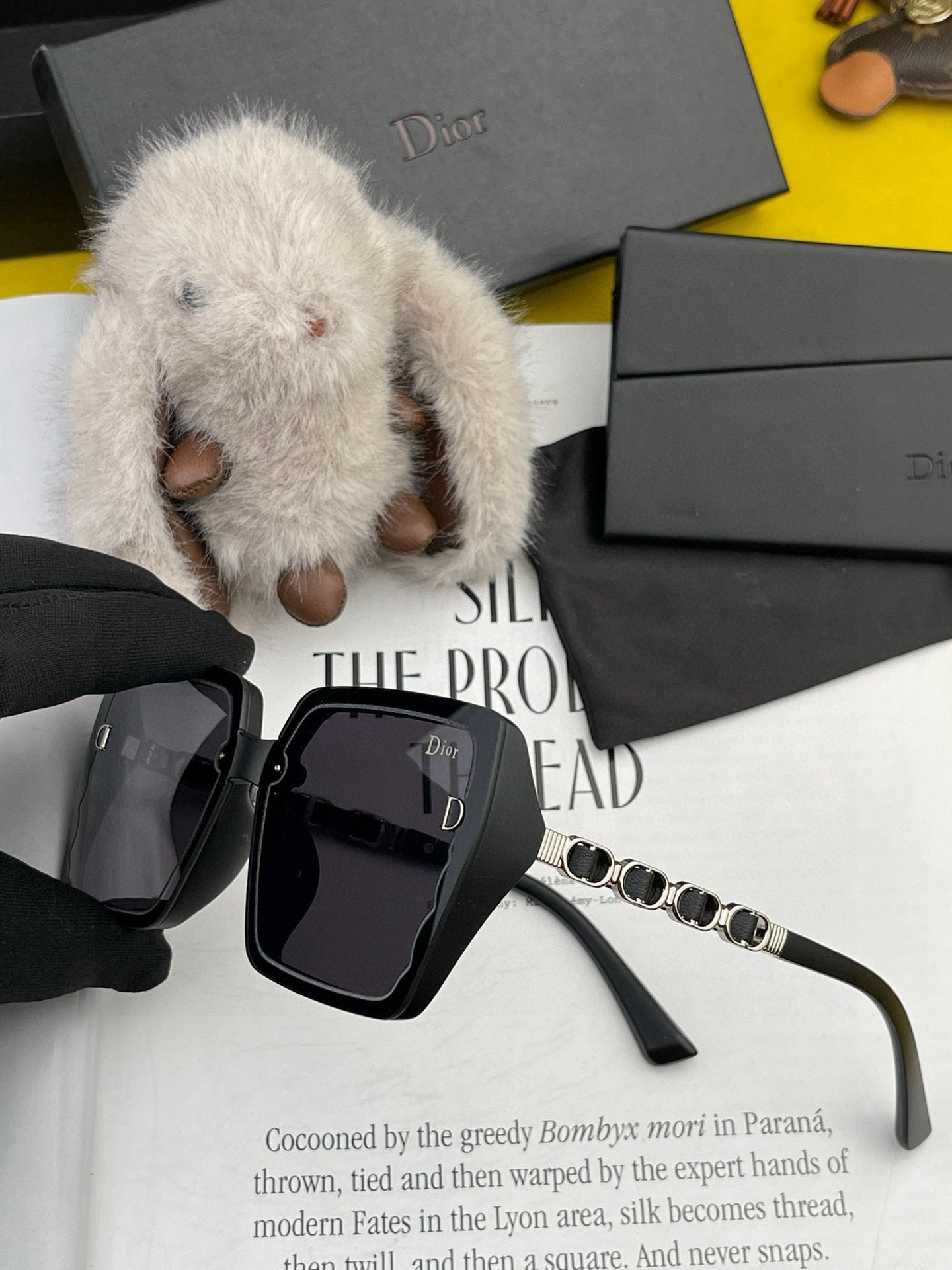 DIOR MONTAIGNE SUNGLASS CD5302 IN ACETATE EMBOSSED LOGO