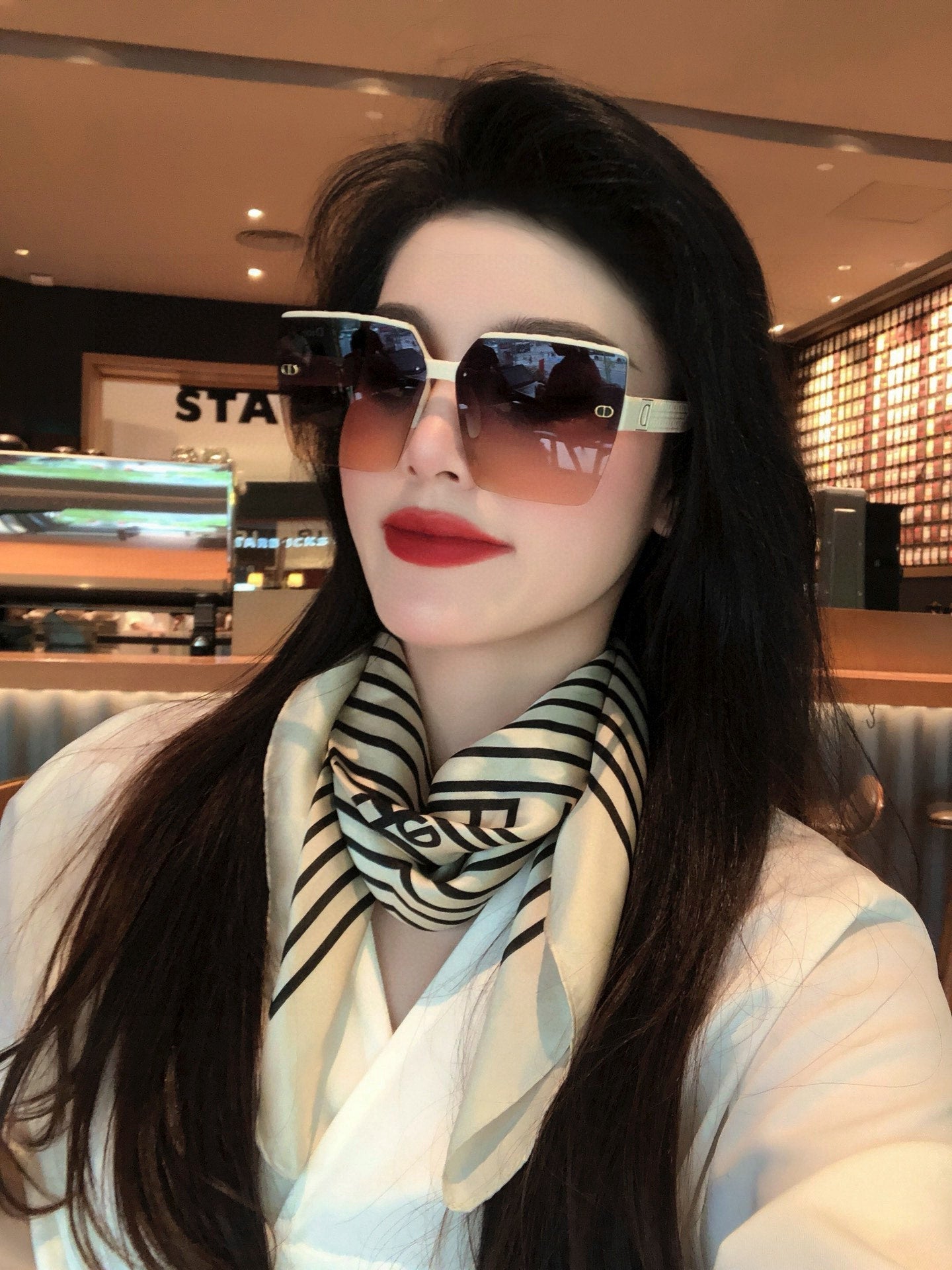 DIOR MONTAIGNE SUNGLASS D9805 IN ACETATE