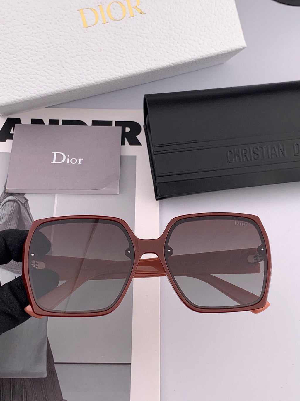 DIOR MONTAIGNE SUNGLASS CD0822 IN ACETATE