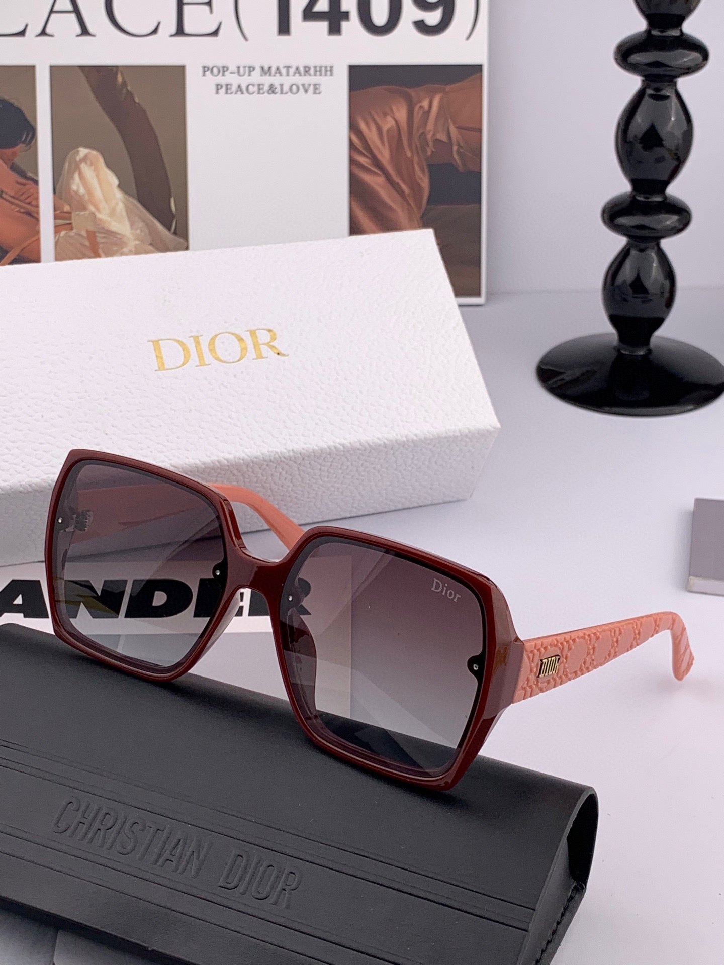 DIOR MONTAIGNE SUNGLASS CD0822 IN ACETATE