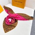 LOUIS VUITTON LV SCARF 90 CM IN SILK 737303