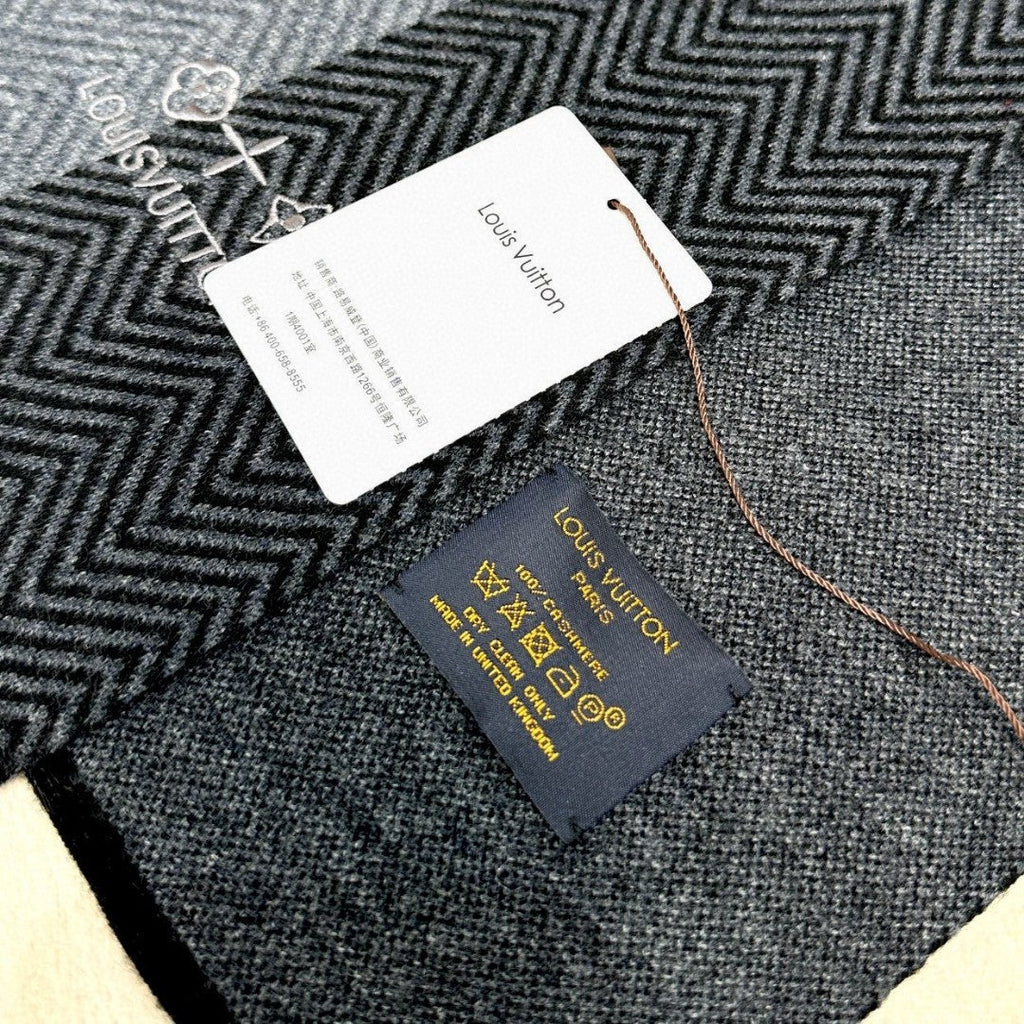 LOUIS VUITTON LV SCARF 180 CM IN CASHMERE 714295