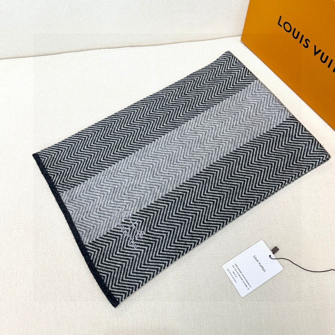 LOUIS VUITTON LV SCARF 180 CM IN CASHMERE 714296