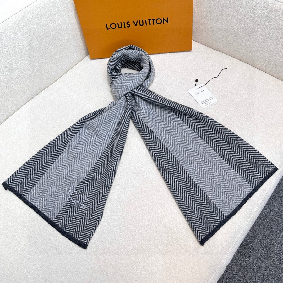 LOUIS VUITTON LV SCARF 180 CM IN CASHMERE 714296