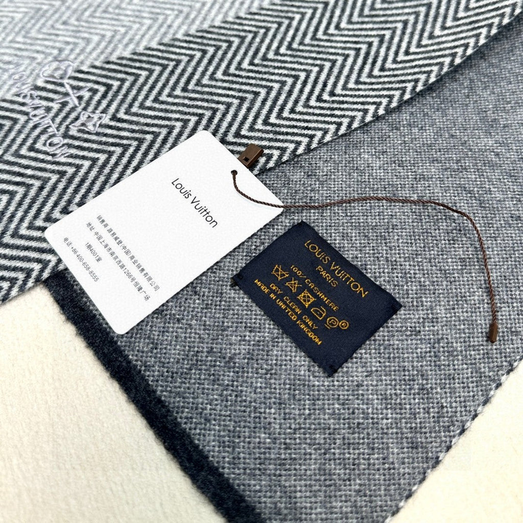 LOUIS VUITTON LV SCARF 180 CM IN CASHMERE 714296