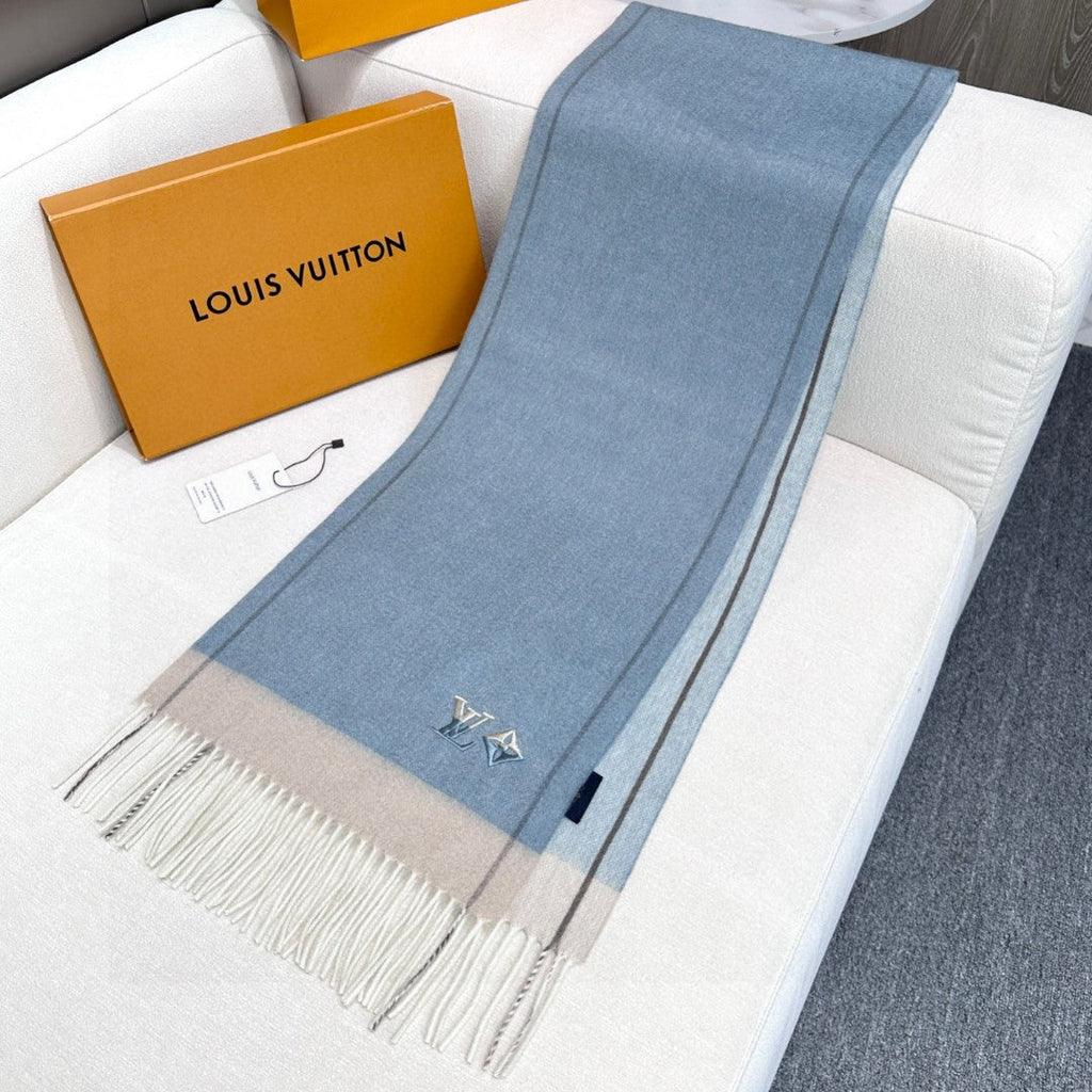 LOUIS VUITTON LV SCARF 180 CM IN CASHMERE 700793