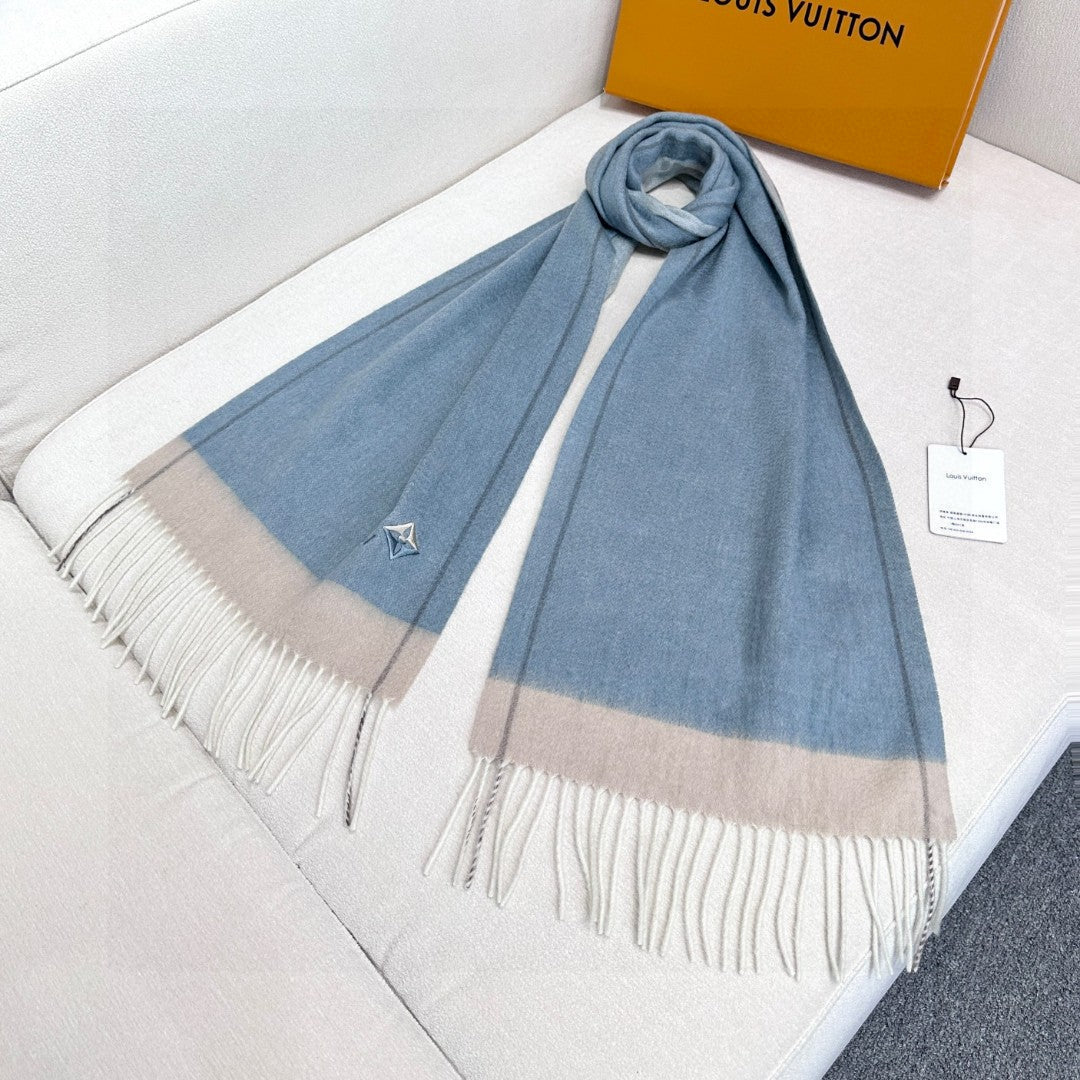 LOUIS VUITTON LV SCARF 180 CM IN CASHMERE 700793