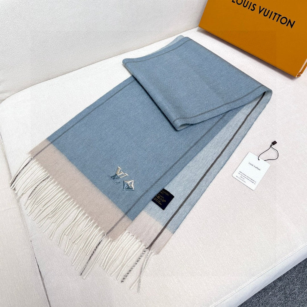 LOUIS VUITTON LV SCARF 180 CM IN CASHMERE 700793