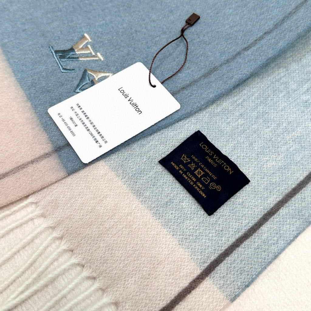 LOUIS VUITTON LV SCARF 180 CM IN CASHMERE 700793