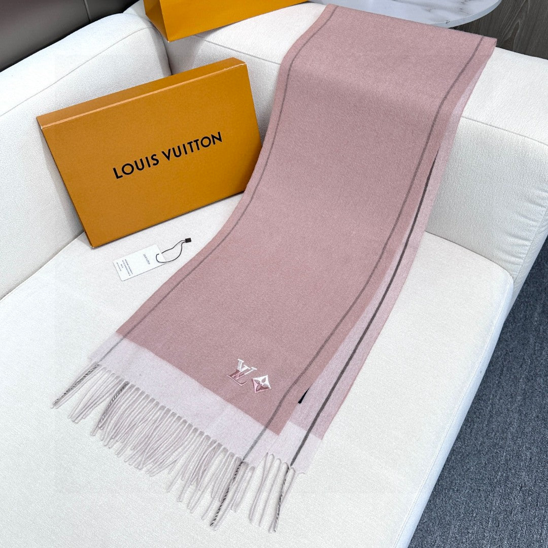 LOUIS VUITTON LV SCARF 180 CM IN CASHMERE 700795