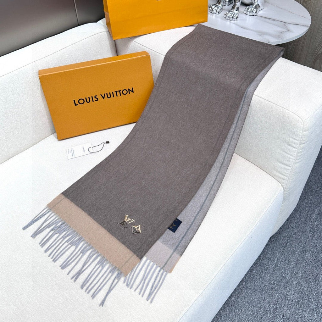 LOUIS VUITTON LV SCARF 180 CM IN CASHMERE 700797