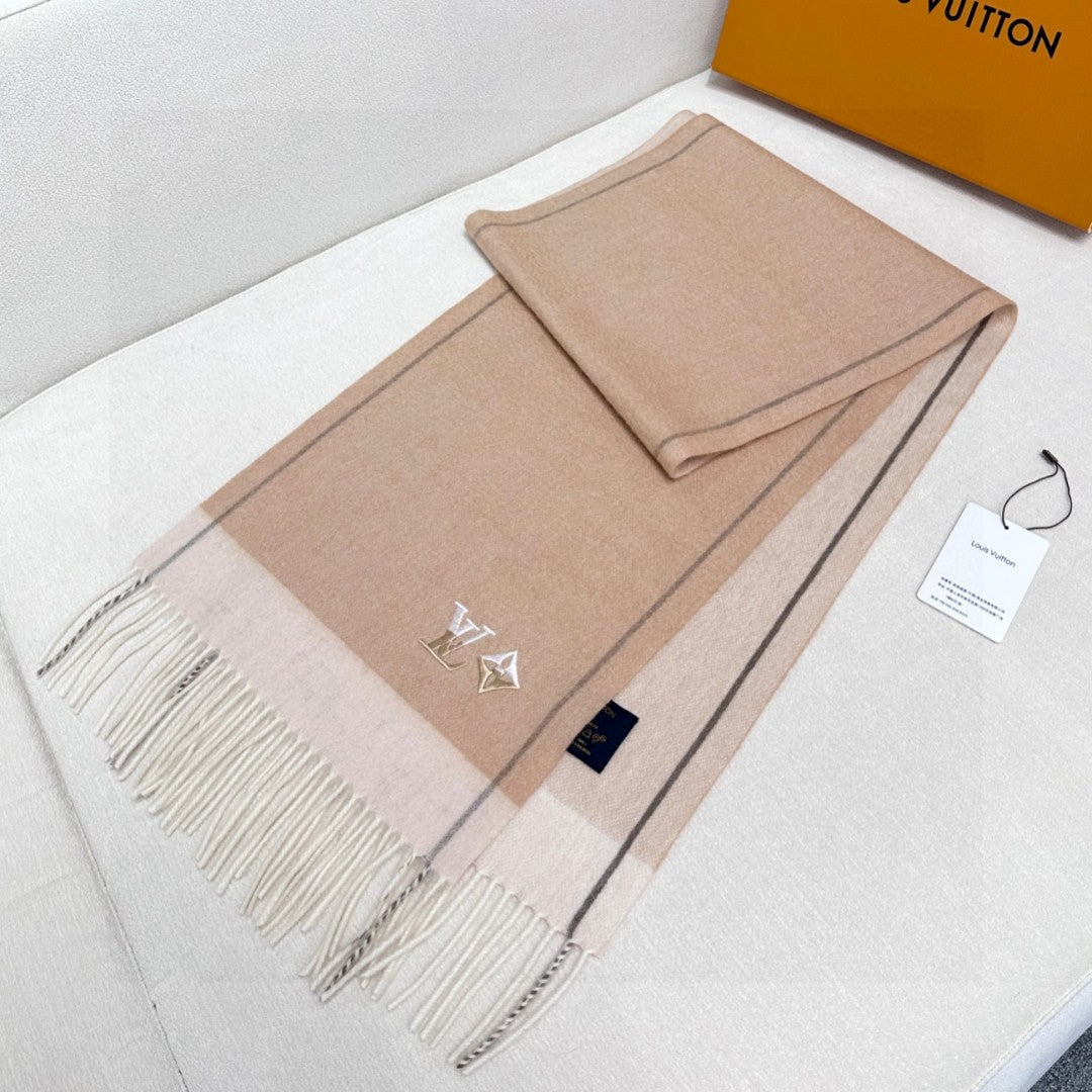 LOUIS VUITTON LV SCARF 180 CM IN CASHMERE 700794