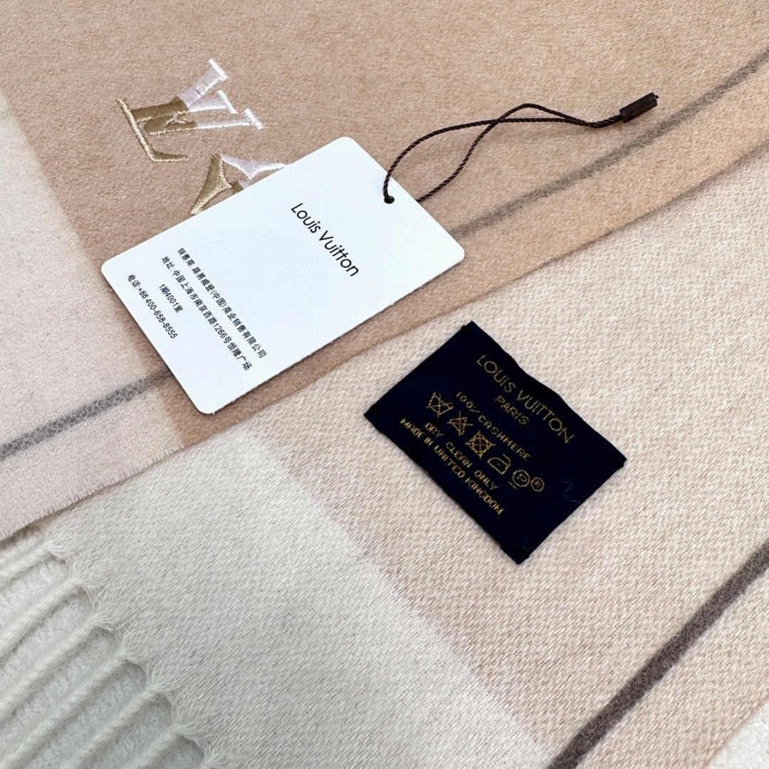 LOUIS VUITTON LV SCARF 180 CM IN CASHMERE 700794