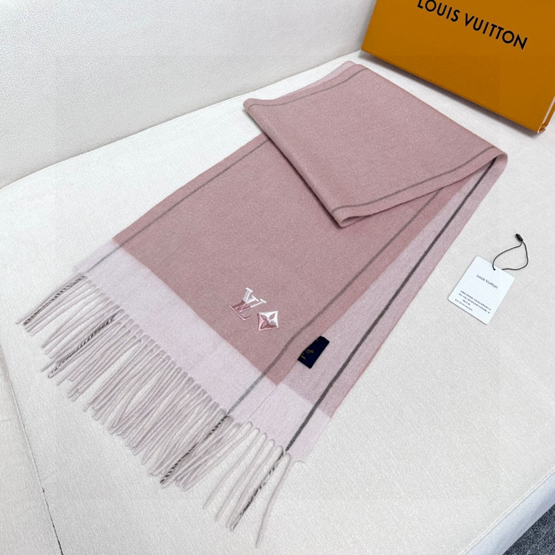 LOUIS VUITTON LV SCARF 180 CM IN CASHMERE 700795