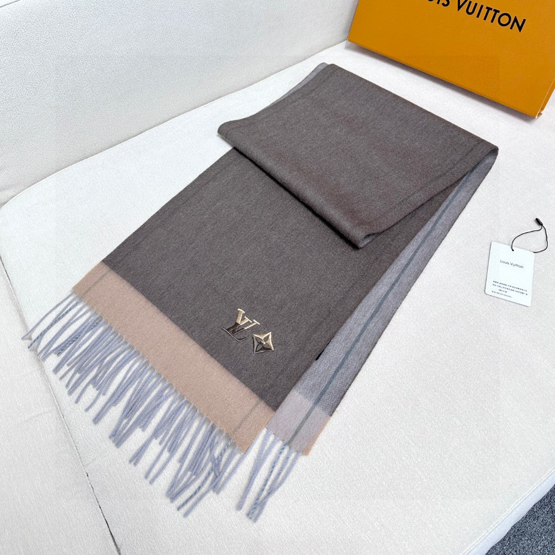 LOUIS VUITTON LV SCARF 180 CM IN CASHMERE 700797