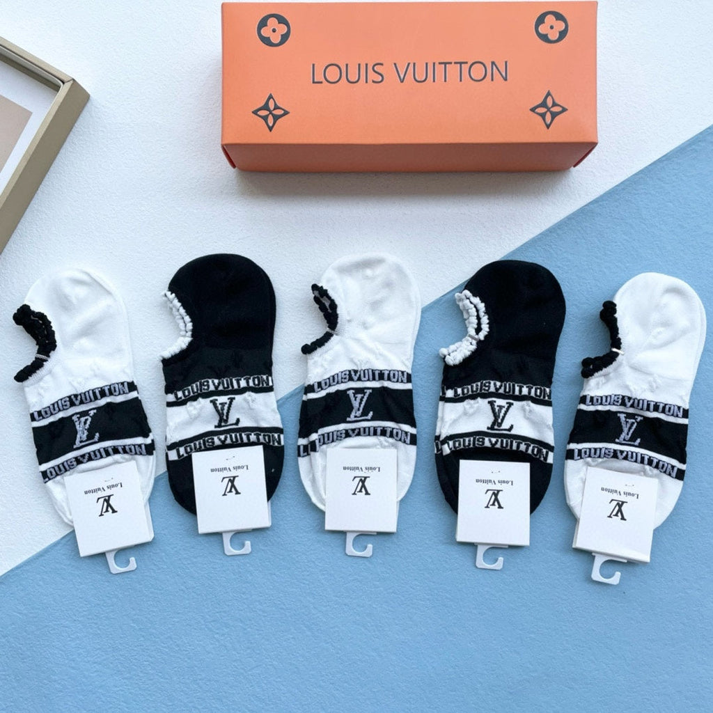 LOUIS VUITTON ANKLE SOCKS 149589 (1 BOX)