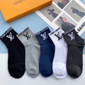 LOUIS VUITTON LOW-CUT SOCKS 416026 (1 BOX)