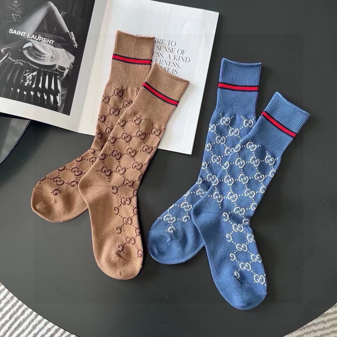 GUCCI CREW SOCKS 423888 (1 BOX)