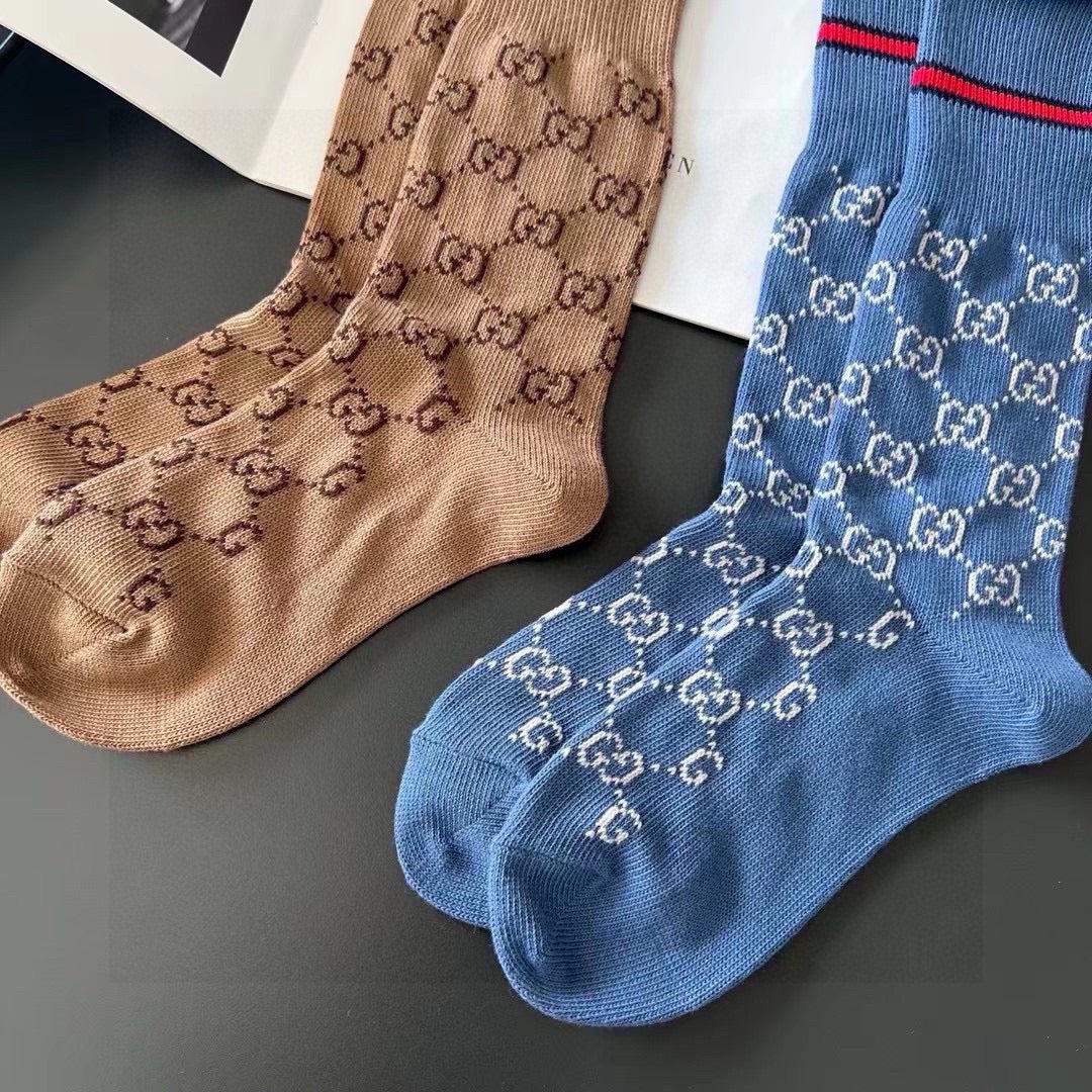 GUCCI CREW SOCKS 423888 (1 BOX)