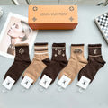 LOUIS VUITTON LOW-CUT SOCKS 423897 (1 BOX)
