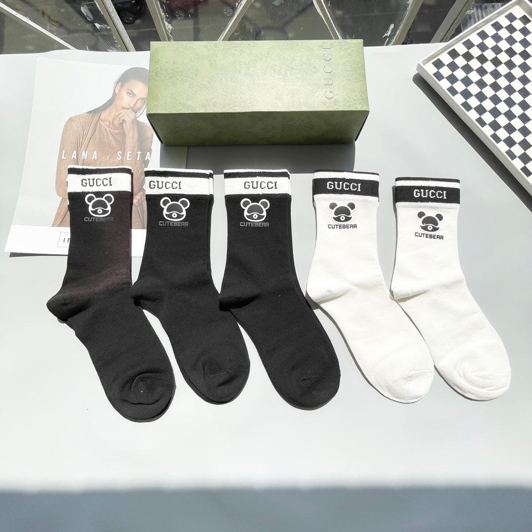 GUCCI CREW SOCKS 423910 (1 BOX)